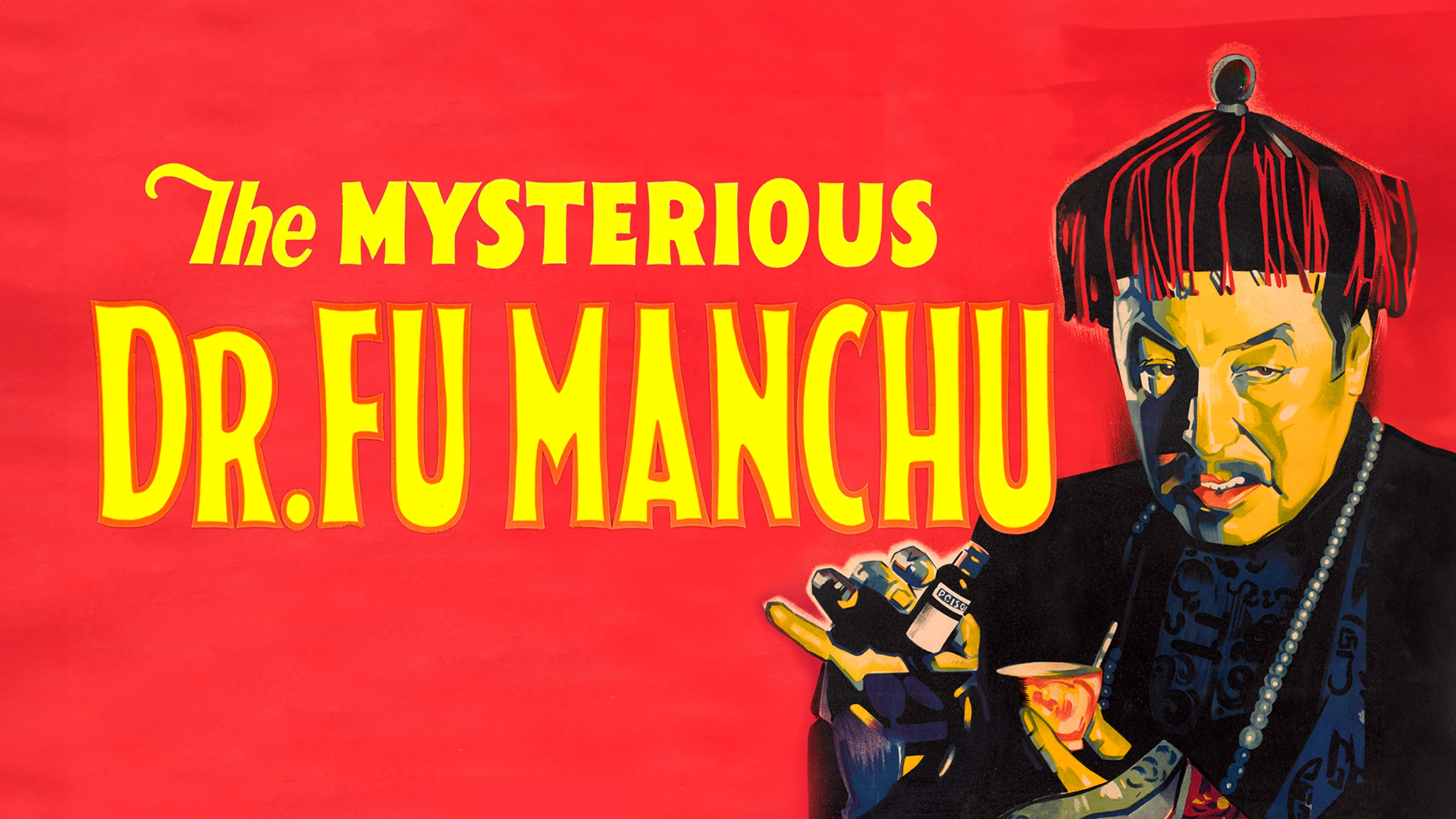 The Mysterious Dr. FU Manchu poster